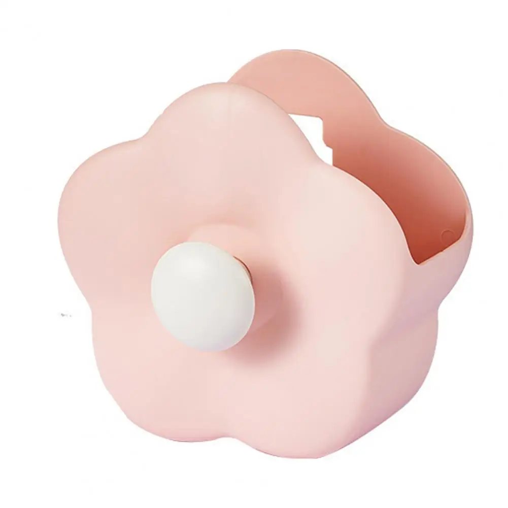 Stationery Pencil Case Desk Organizer Flower-Shaped Makeup Brush Container Vibrant Color Capacity Pen Holder For Stationery