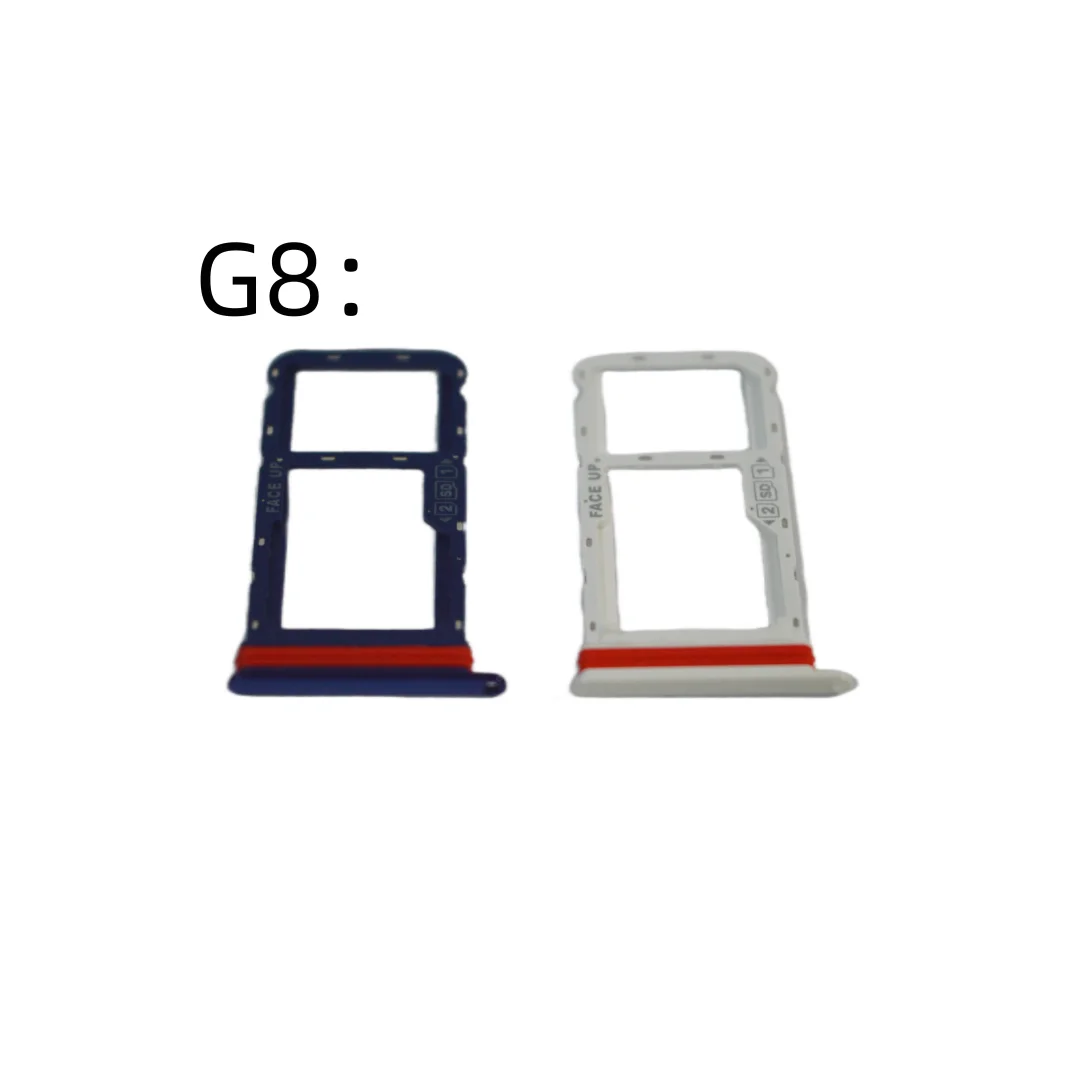 SIM 카드 어댑터 트레이 칩 슬롯 서랍 홀더, 모토롤라 모토 G8 G8 플러스 G8Play G8 파워 라이트 XT2015-2 XT2041-1 트레이 슬롯