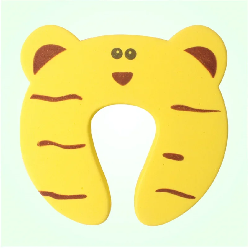 5Pcs/Lot Baby Safety Gate Products Saftey Animal Newborn Care Cabinet Locks Straps Baby Security Door Card Protection Tools