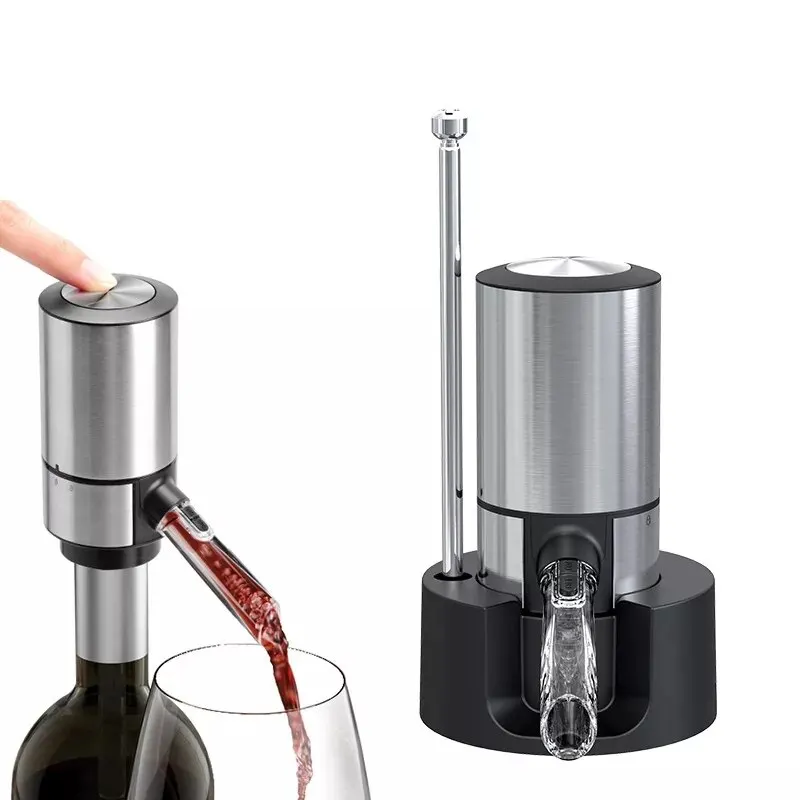 Electric Wine Aerator Dispenser Stainless Steel Intelligent Automatic