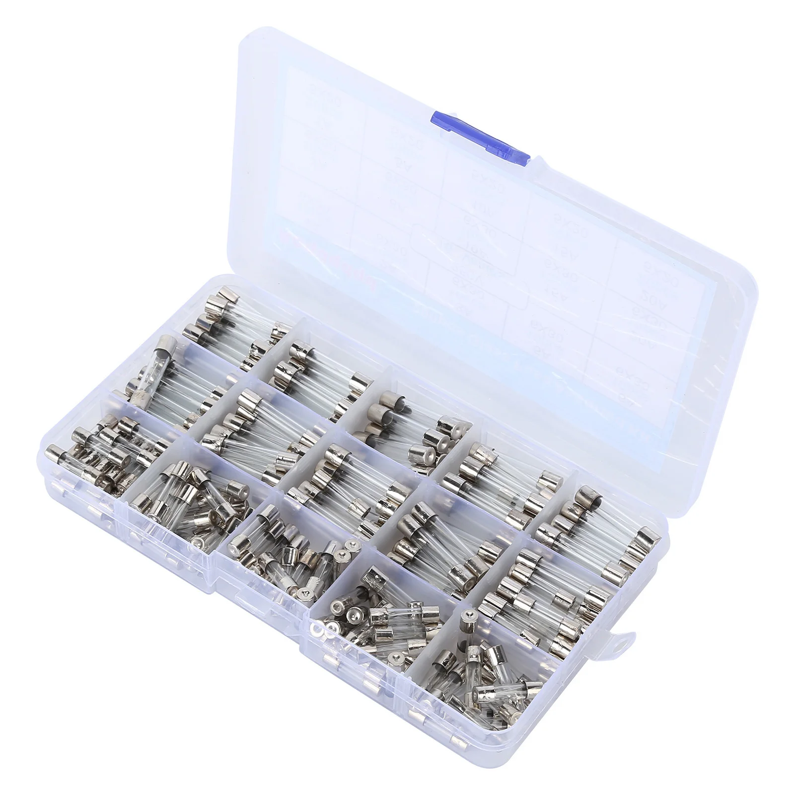 auto Kit glass Assortment Kit Safety Glass Tube 6x30mm 5x20mm Accessory Set for Instrument for Automobile