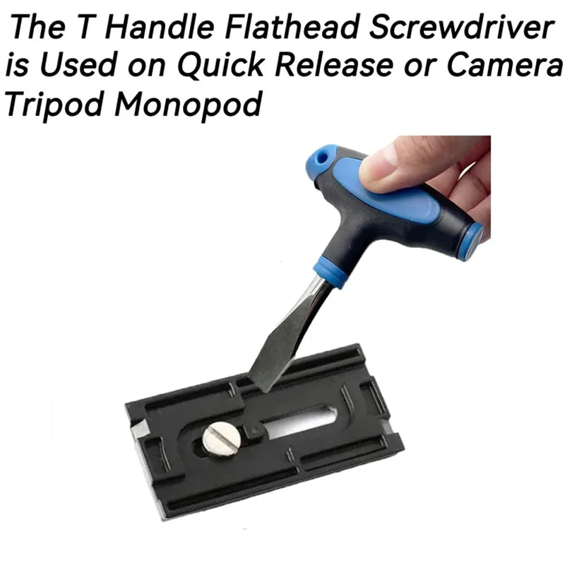 1PCS T Handle Flat Head Screwdriver for T Handle Slotted Screwdriver for Slotted Screw Used on Quick Release Plate Hand Tools AliExpress