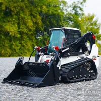 LESU 1/14 Aoue Lt5 Metal Hydraulic Tracked Skid-Steer RC Loader DIY Model Lights Outdoor Toys TH20000 1
