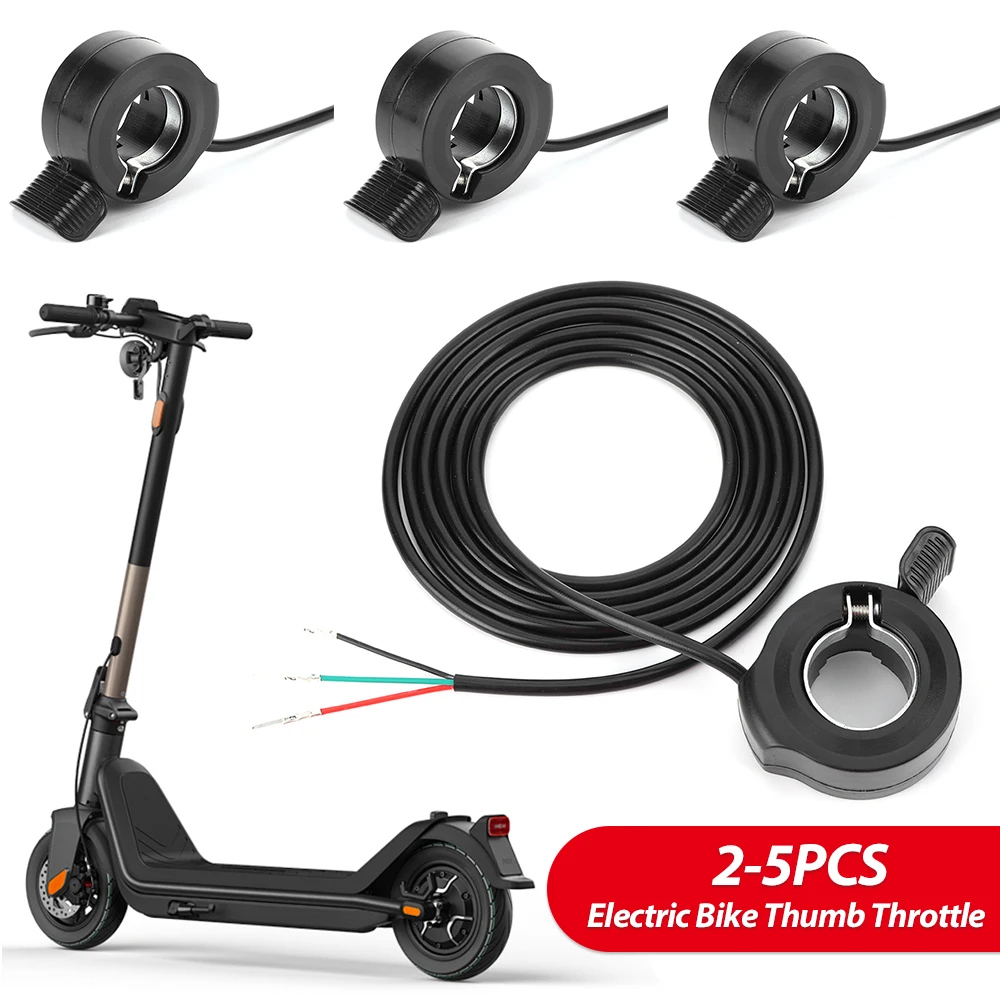 Universal Electric Bike and Scooter Thumb Throttle Controller