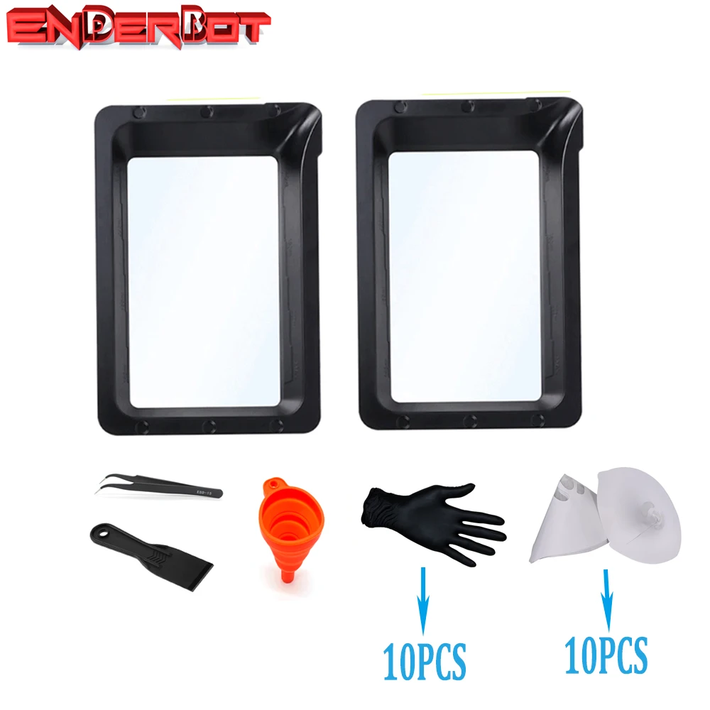 Anycubic Piezas De Impresora 3D Fotopolimerizable, 2 Pezzi Resina Uv Para Photon Ultra, Photon D2, Photon Mono Se Photon Mono 4K