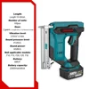 Cordless Brushless Electric Nail Gun F30 Stapler Finish Nailer Stapler Nailer Woodworking Power Tools For Makita 18V Battery 2