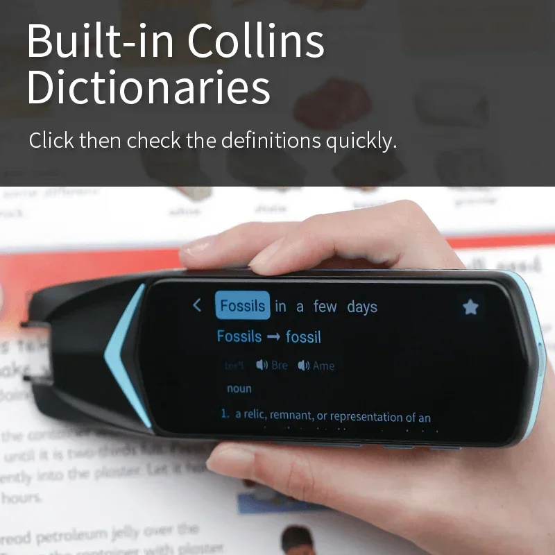 3.99 inch Scan Reader Pen 4 pen translator Real-time language instant voice Text Photo Translator Collins Dictionary NEWYES translation pen voice translator language translator