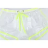 Men's Swimwear Surfing Beach pants boxer Swimming PVC Material Transparent Trunks Sexy Shorts Swim briefs Boxers Sports Suit Men 6