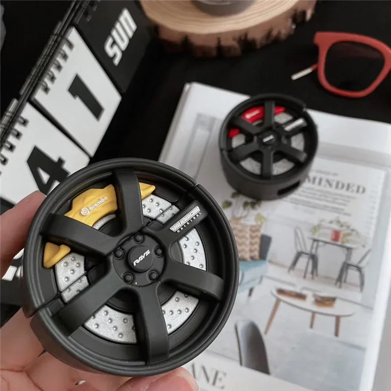 Personalized Creative Tires Silicone Earbud Charging Case Cover
