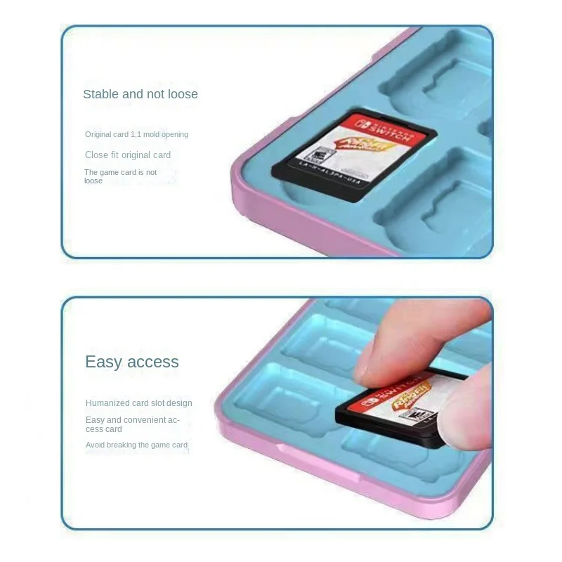 Kirby 24 in 1 Switch Game Card Storage Case Portable