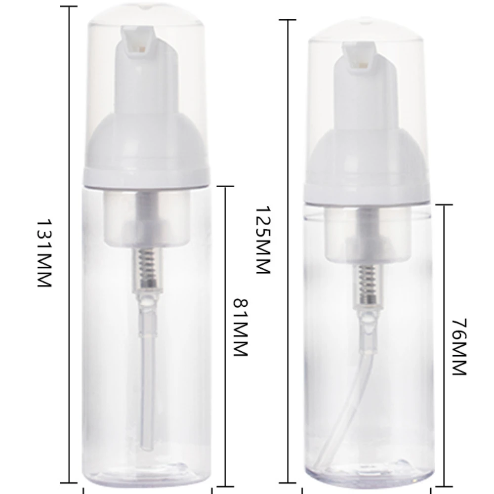 30/50/60ml Foaming Soap Bottle Empty Facial Cleanser Pump Bottles Refillable Lotion Shampoo Dispenser for Travel Bathroom Supply soap dispenser refillable bottle shampoo dispenser soap dispenser bottle foaming soap dispenser foam pump bottle