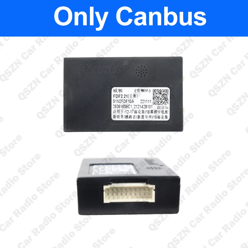 Cablaggio Autoradio 16 Pin Con Decoder CAN Bus Per Ford – Adatto A C-Max, Fiesta, Focus, Kuga, Mondeo, Transit (2003-2010)