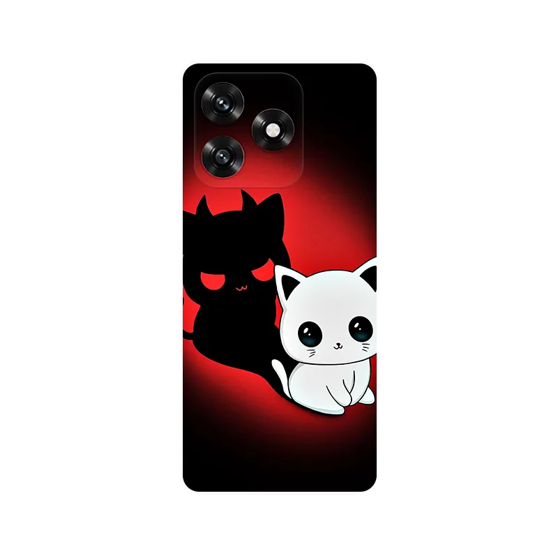 Cute Cat Soft TPU Protective Bumper Case