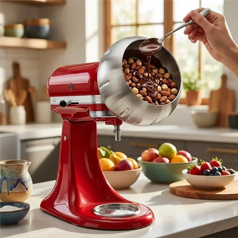 A65T-키친에이드 스탠드 믹서용 코팅 부착용 캔디 초콜릿 액세서리, 4.5QT 5QT 틸트 헤드 모델에 적합, 코팅 N용