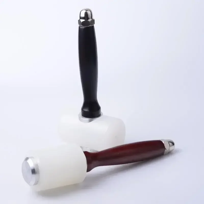 1 PCS DIY Leather Craft Tool Hammer T Shaped Straight Handmade Carving Cutting Punching Printing Engraving Drilling Nylon Beat 3