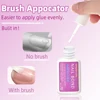 1Set Fast-Dry Adhesive Nail Glue 8ml Acrylic False Tips Rhinestone Brush-on Nail Bond Ultra Quick, Long Lasting False Nails Glue 3