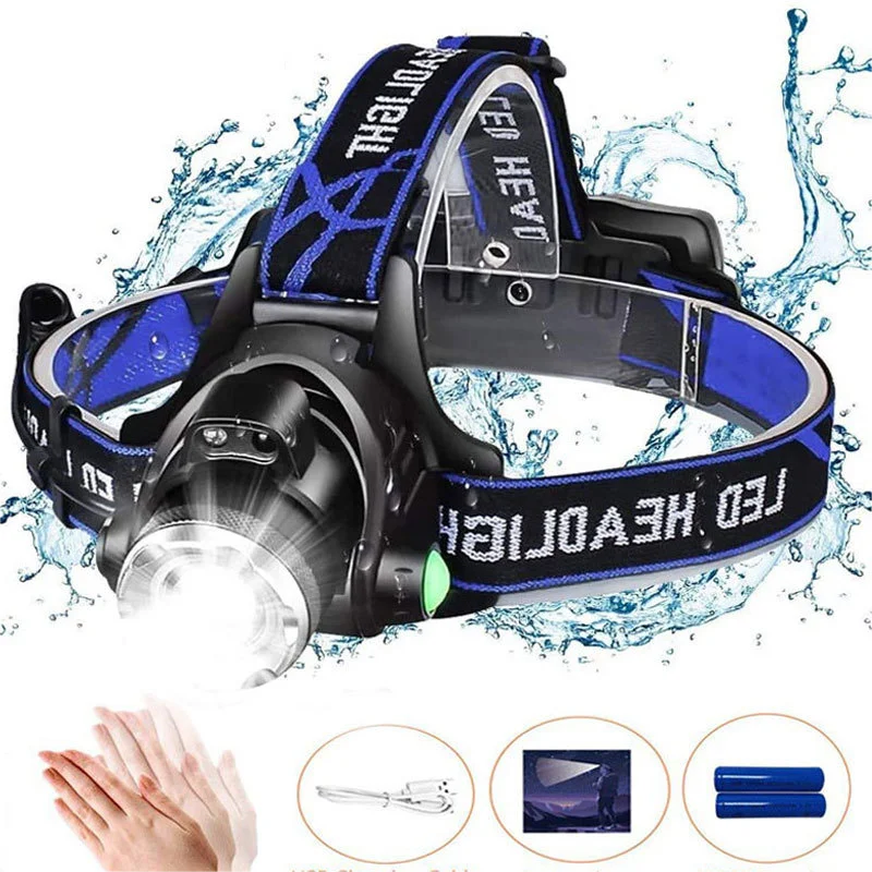 Налобный Фонарь 18650 | 18650 Headlight Led Headlamp | Portable Led ...