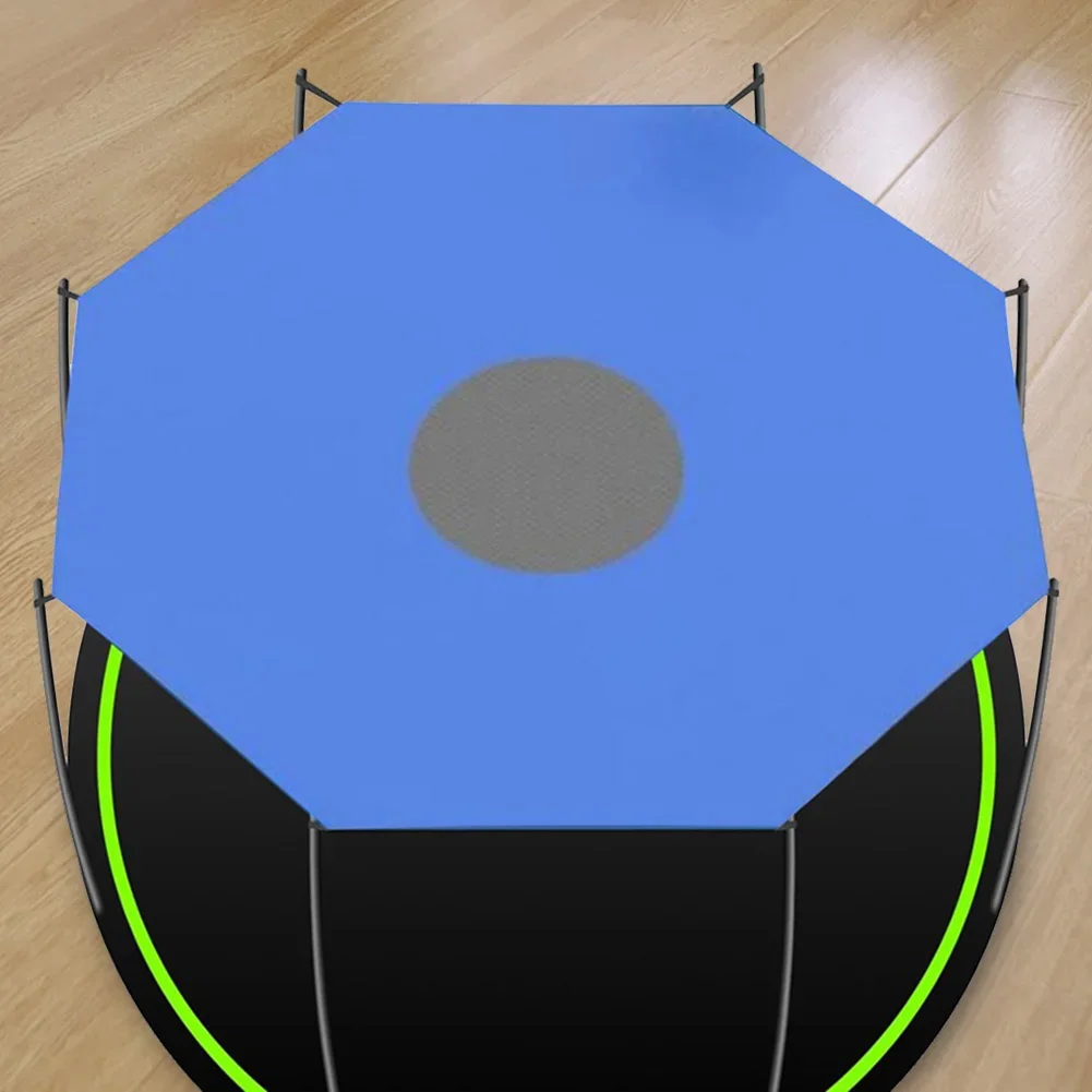 Trampoline Protective Cover 6/8/10ft Trampoline Cover Sun-Protection Trampoline Shade Cover Trampolines Sunshade Accessories for Outdoor Backyard Playground