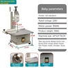Electric Bone Saw Cutting Machine Food Processor Commercial Desktop Electric Bone Saw Cutter Bone Cutter Small Bone With 2 Saws 4