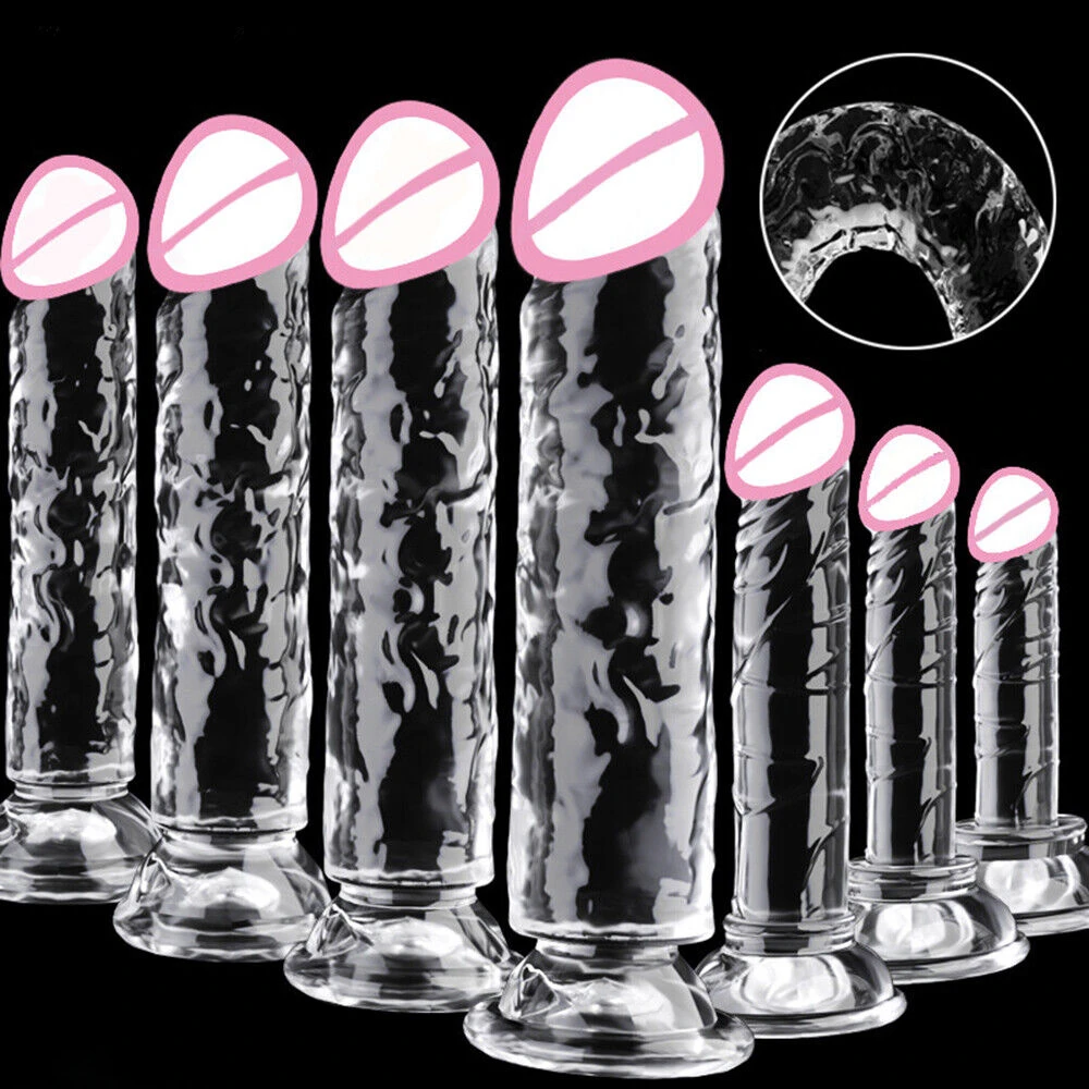 Realistic Soft Jelly Dildo Suction Cup Adult Sex Toy for Women Men Vaginal Anal Plug Masturbator Prostate Massager Stimulator