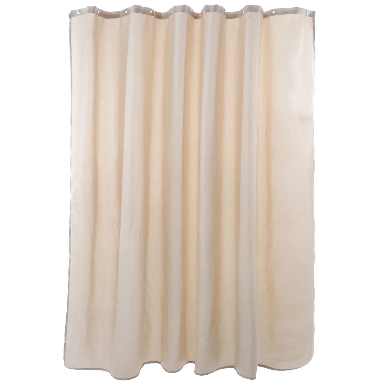 

Hotel Bathroom Curtain Solid Color Linen Partition Curtain Shower Curtain