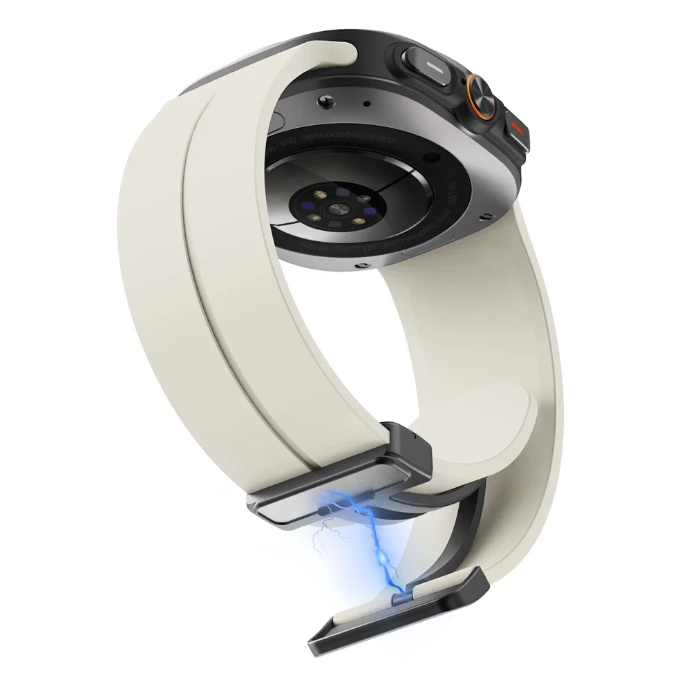 حزام سيليكون مغناطيسي لساعة سامسونج جالاكسي الترا...