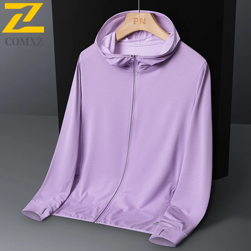 Summer UPF50+ Outdoor Skin Jacket High-Elastic Waterproof UV Protection Loose Fit for Hiking Camping Fishing sportswear 2025