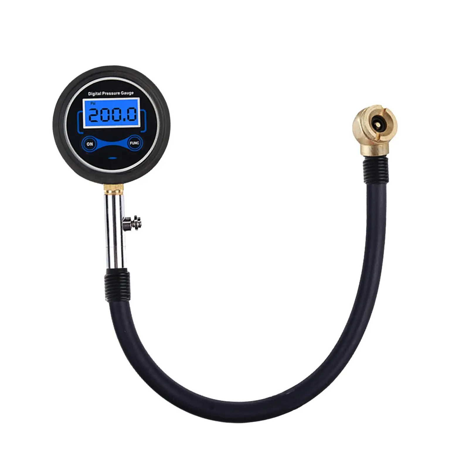 Tire Pressure Gauge, 200 PSI Air Pressure Tire Gauge, Heavy Duty LCD Screen 200 PSI Tester Multifunctional fo Trucks