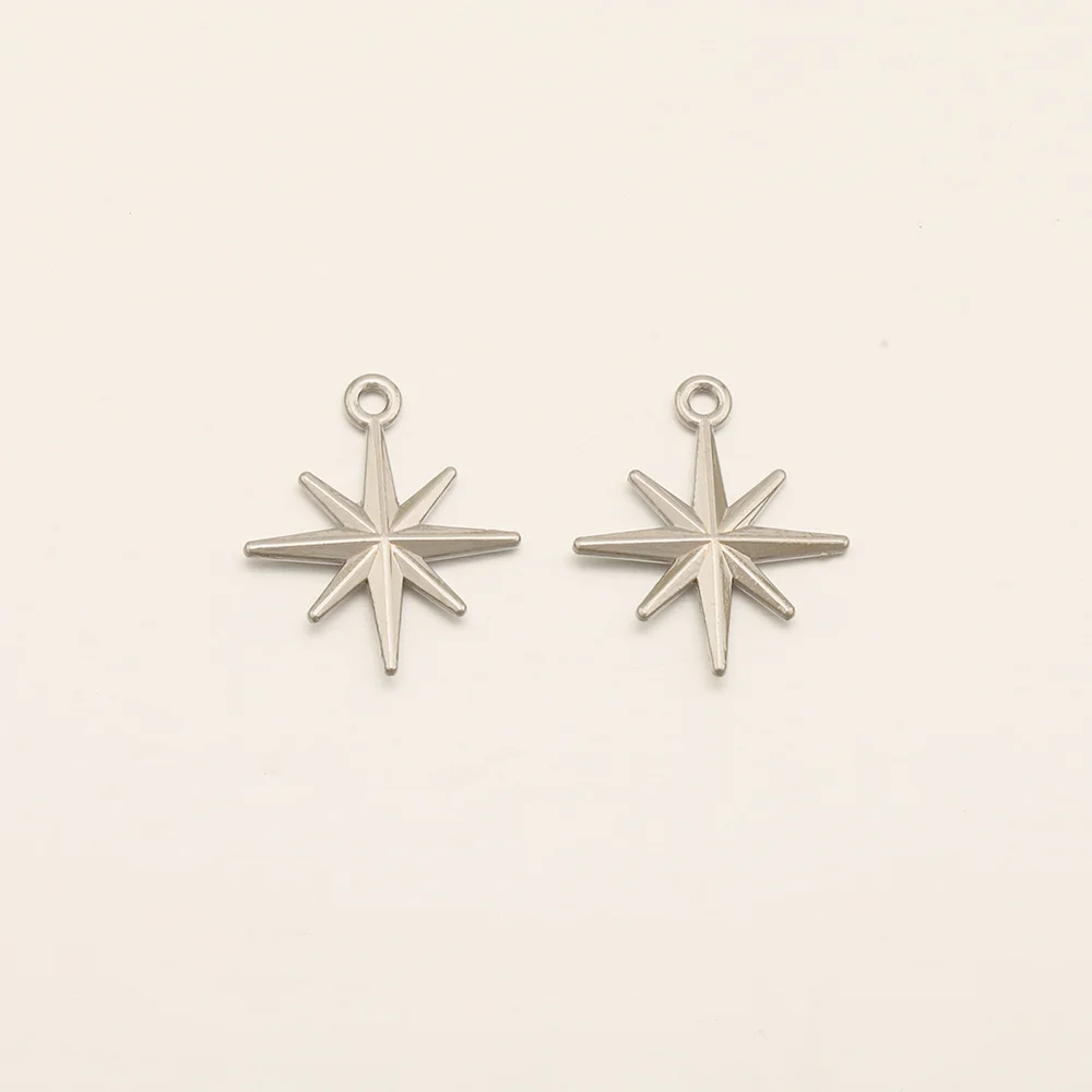 Cordial Design 20*23MM 100Pcs Jewelry Earring Charms/Star Shape/Zinc Alloy/Pendant/Jewelry Findings & Components/DIY/Hand Made - cordial