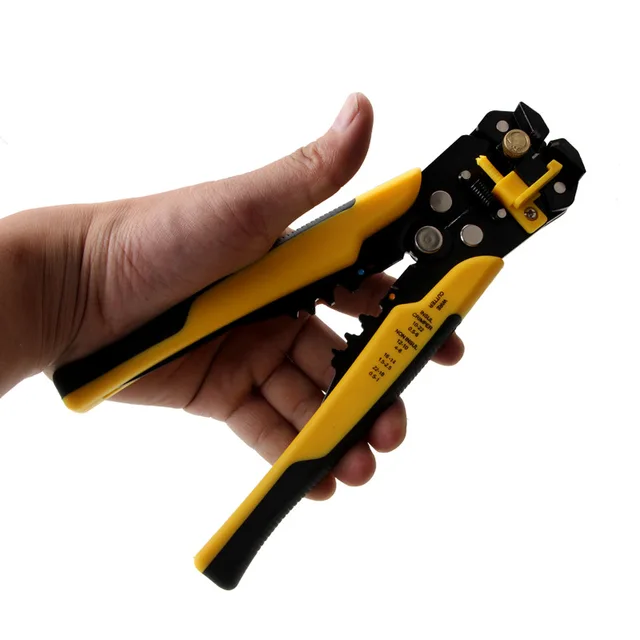 Crimper Cable Cutter Automatic Wire Stripper Multi Functional Rapid String Plers Crimping Pliers Terminal 0.2-6.0mm² 3