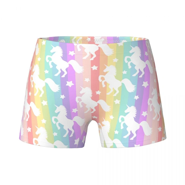 Rainbow Unicorn Children's Girl Underwear Kids Pretty Boxers