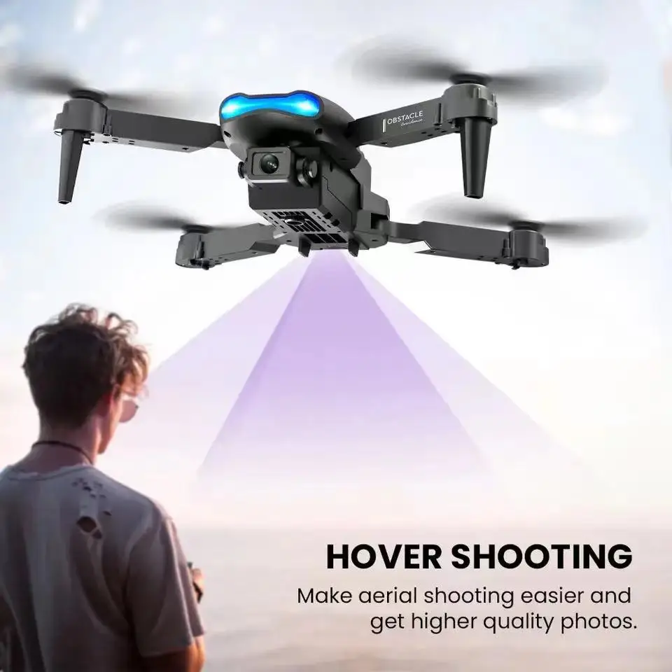 Drone Selfie Poche 4K avec téléphone en mode contrôle, parfait pour selfies aériens