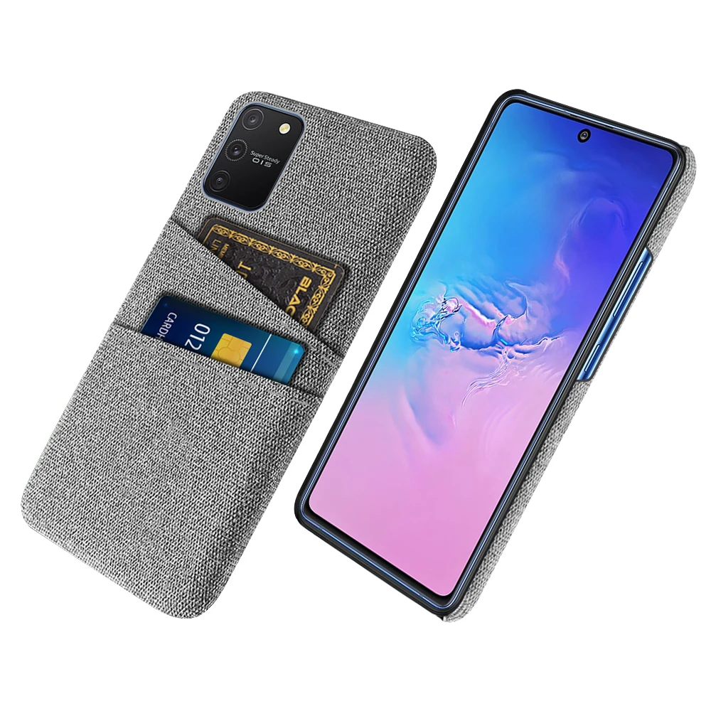 S10 Lite Per Samsung Galaxy S10 Lite Custodia Dual Card Tessuto Panno Copertura Di Lusso Per Samsung Galaxy S10 Lite 2020 S10Lite Sm-G770F