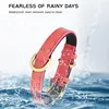 CP250-1--vintage sofa leather pet collar, ultra-fine fiber lychee pattern fabric substrate, zinc alloy D-ring and needle buckle 6