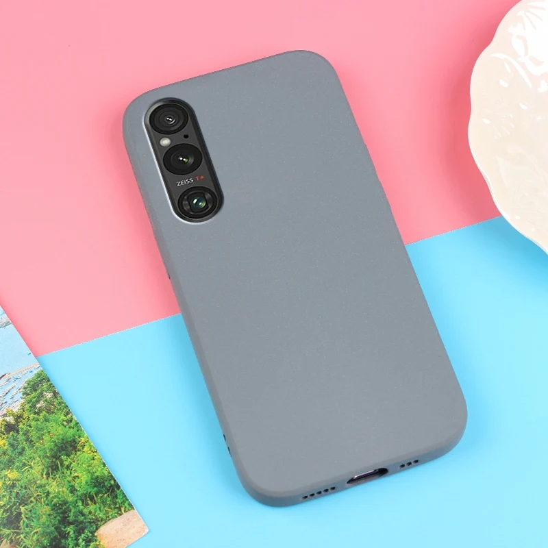 Sand Matte Soft Silicone Shockproof Anti-Slip Phone Case Cover