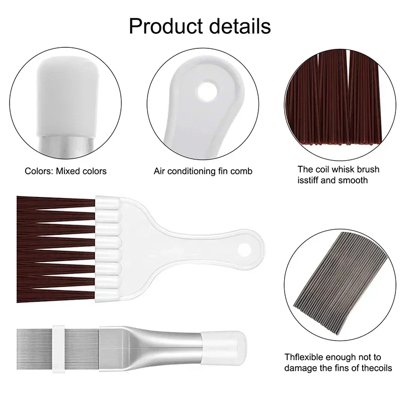 Stainless Steel Air Conditioner & Refrigerator Fin Cleaning Brush