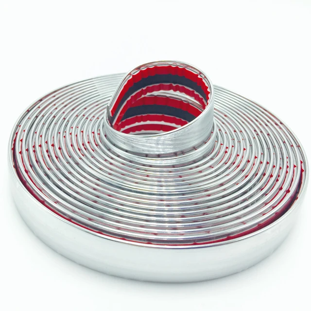 Striscia Decorativa 10M 4Mm Ologramma Argento Auto Moto Pellicola