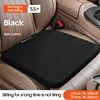 1 PC Large Blcak Car Seat Cushion, Travel Cushion, Suitable For Long-distance Travel, Office Sedentary, Relieve Lower Back Pain 1