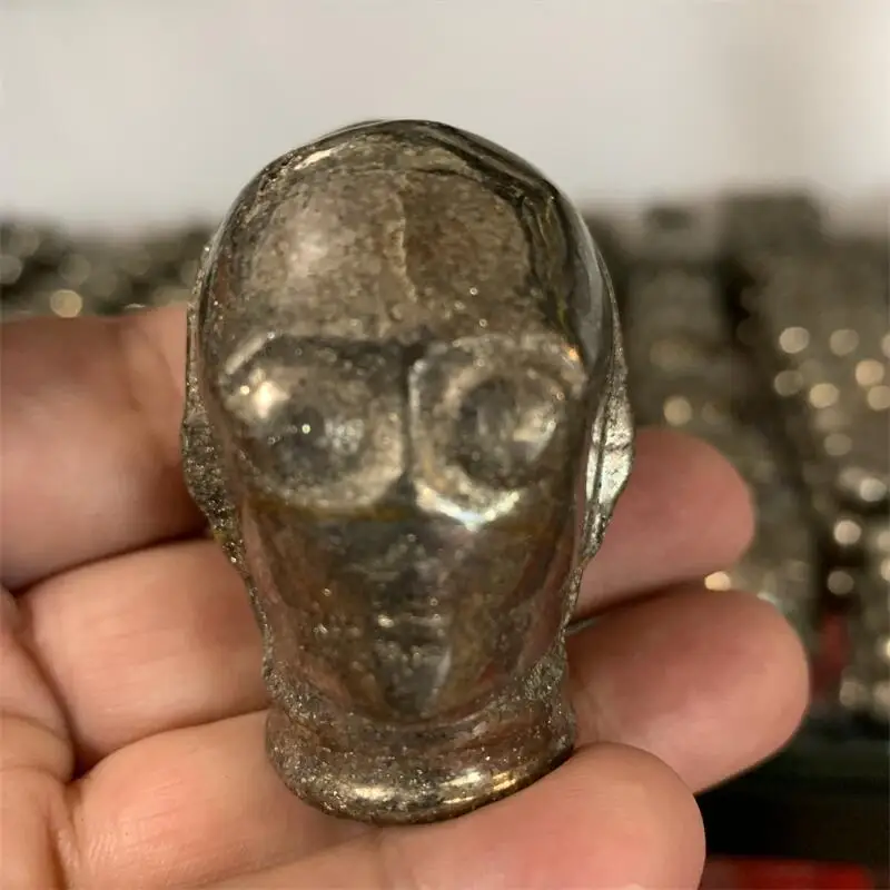 

Натуральные прозрачные кварцевые черепа, искусственные кристаллы, религиозный подарок, украшение для дома, 1 шт.