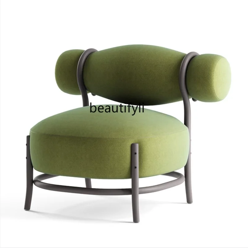 

Nordic Designer New Fabric Craft Single-Seat Sofa Chair Special-Shaped Chair Hotel Backrest Leisure Chair