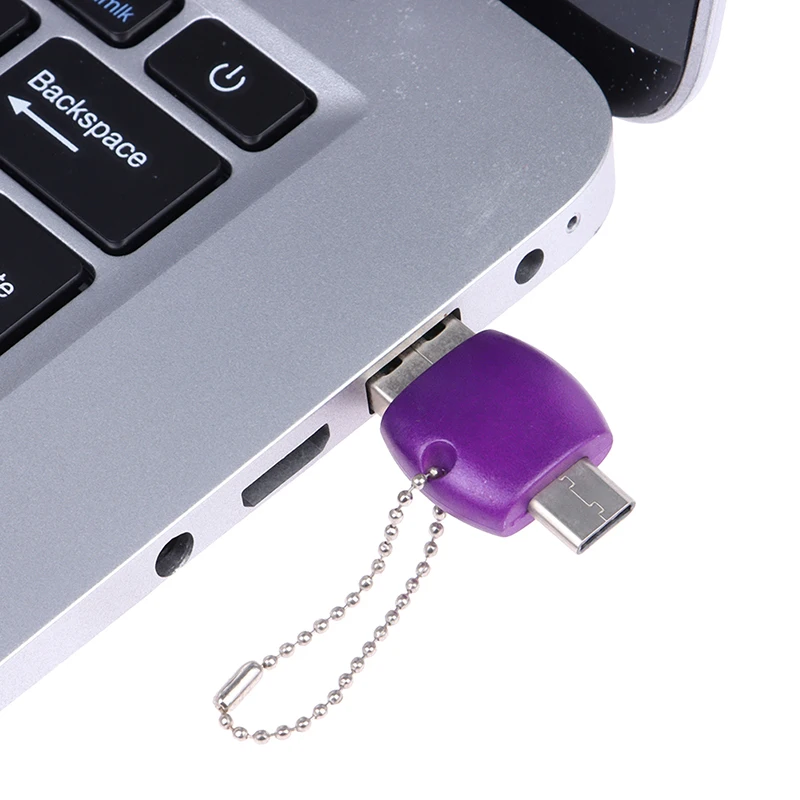 타입-c 카드 리더기 USB C OTG 2 인 1 2.0 c형 카드 리더기, PC 노트북용 USB 어댑터 메모리 플래시 드라이브 c형 리더기