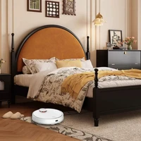 Couette de lit double moderne Princess, Cadres de lit King Size italiens, Têtes de lit Queen Monster, Meubles de chambre à coucher 6