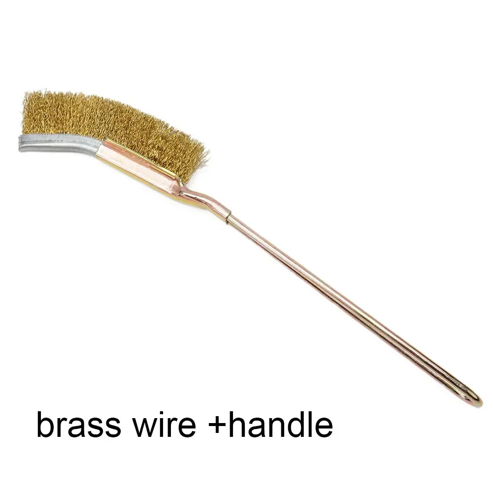 1pcs Wire Brush Metal Rust Remove Rust Brushes Steel Brass Nylon Cleaning Brushes Polishing Detail Metal Cleaning Tools