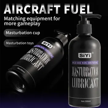 300ml Silicone Based Lubricant for Orgasim , Long-Lasting Anal Lube for Intense Sex, Suitable for Bathroom and Underwater 1