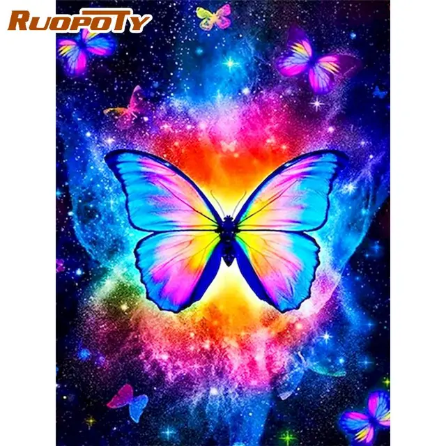 butterfly diamond art