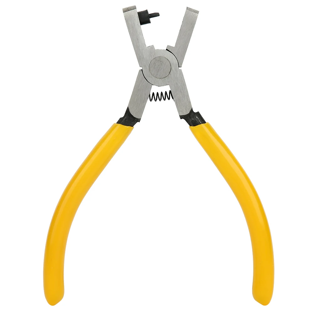 

Yellow Eyelet Watch Strap Hole Punch Plier Watch Band Leather Link Belt Round Hole Punching Tool Craft Hand Repair Tools Pliers