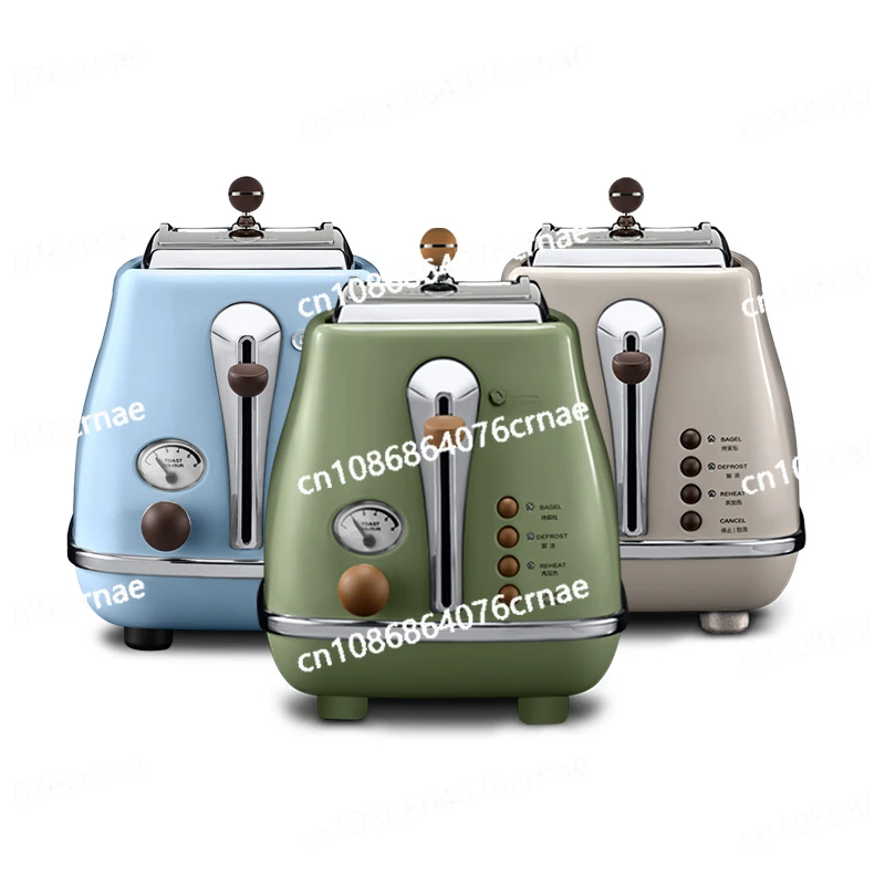 

Винтажный тостер Delonghi/Delong CTO2003.VBG, тостер для завтрака, домашний тостер, жаровня