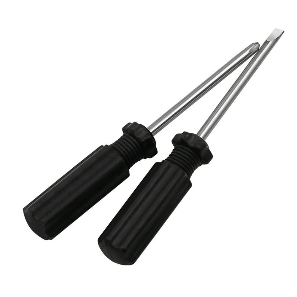 Mini Cross Screwdriver Slotted Repair Tool 1Pcs 45#Steel Auto Repair Tool 10cm Screwdrivers Handle Car Tools