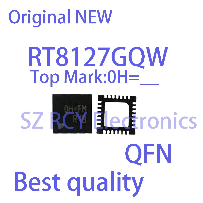 

(5 шт.) Новый чипсет RT8127GQW Top Mark 0H = OH = QFN