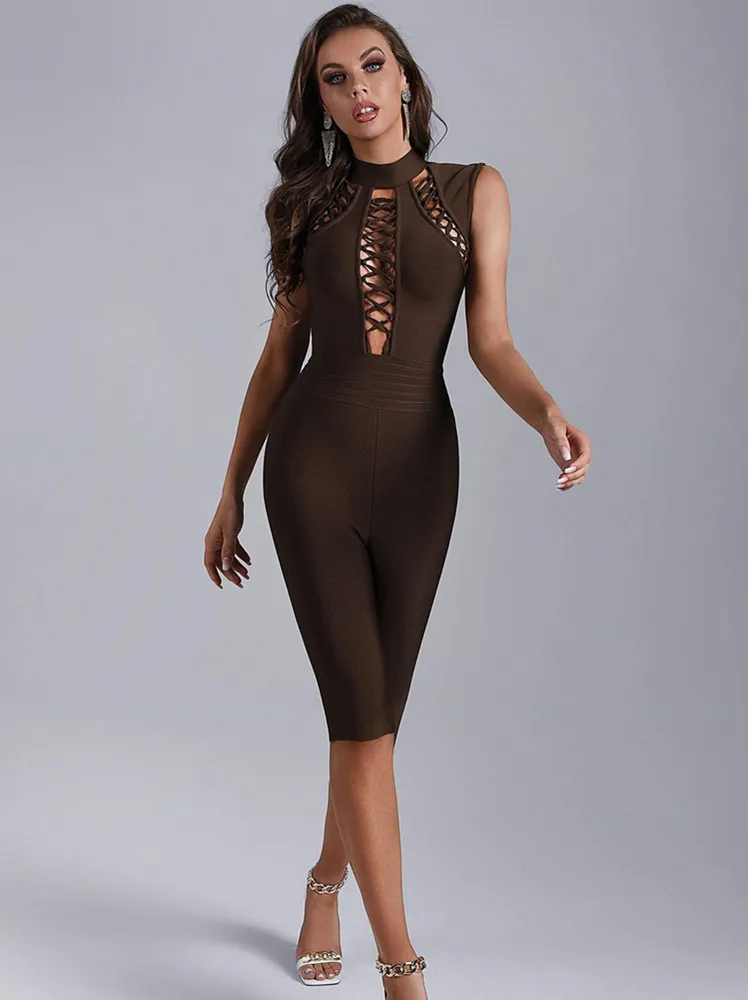 macacao-oco-para-fora-sem-mangas-feminino-macacao-rayon-bandage-alta-qualidade-cor-marrom-bodycon-sexy-boate-festa-comemorar